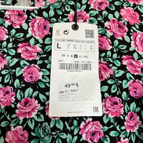 Zara Floral Dress - Picture 5 of 9